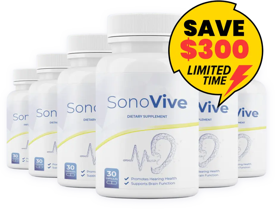 SonoVive 6 bottles